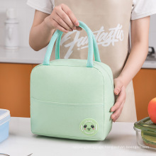 Mini Waterproof Handbags Comfortable Handle Cute Lunch Bag for Kids